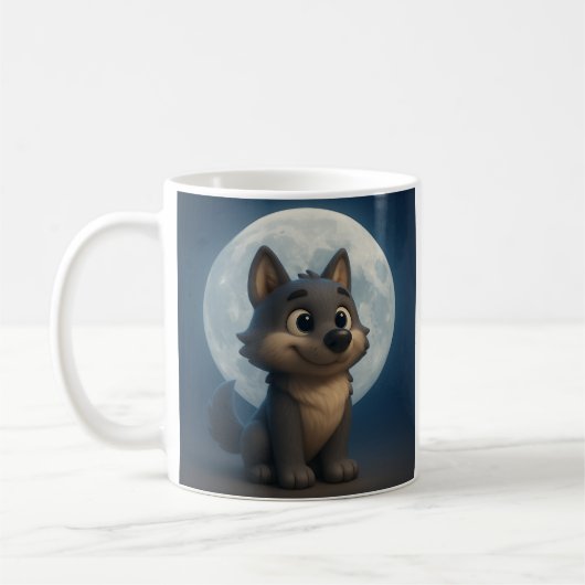 Maanlicht Wolf Mok (Links)