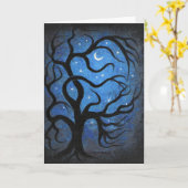 maanlichtboom kaart (Gele Bloem)