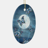 Maanlichte Fladder Keramisch Ornament (Rechts)