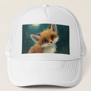 Maanlichte Vos, Nachtelijk Bos Trucker Pet
