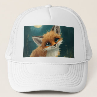 Maanlichte Vos, Nachtelijk Bos Trucker Pet
