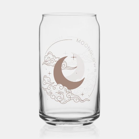 Maanlichts Blikvorm Glas (Voorkant)