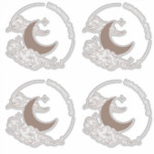 Maanlichts Sticker (Voorkant)