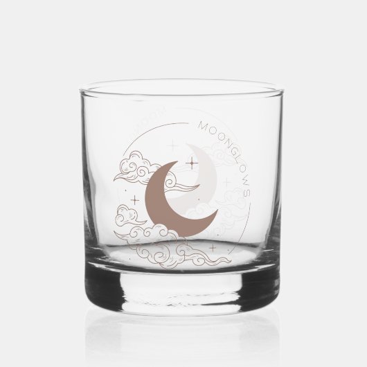Maanlichts Whisky Glas (Voorkant)