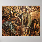 Maanlichtstokers maken witte bliksem whisky drank poster (Voorkant)