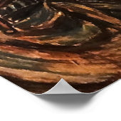 Maanlichtstokers maken witte bliksem whisky drank poster (Hoek)