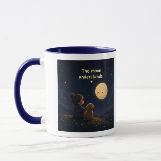Maanliefhebber hemelgeschenk mok (Links)