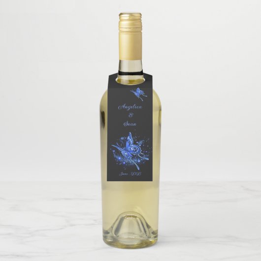Maanmaand magische bruiloft flessenhanger (Op fles)