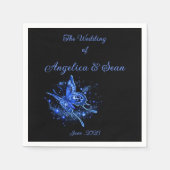 Maanmaand magische bruiloft servet (Voorkant)