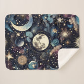 maanmagie sherpa deken (Voorkant (horizontaal))