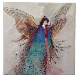 “Maanmeisje” sprookjeskunst van Warwick Goble Tegeltje