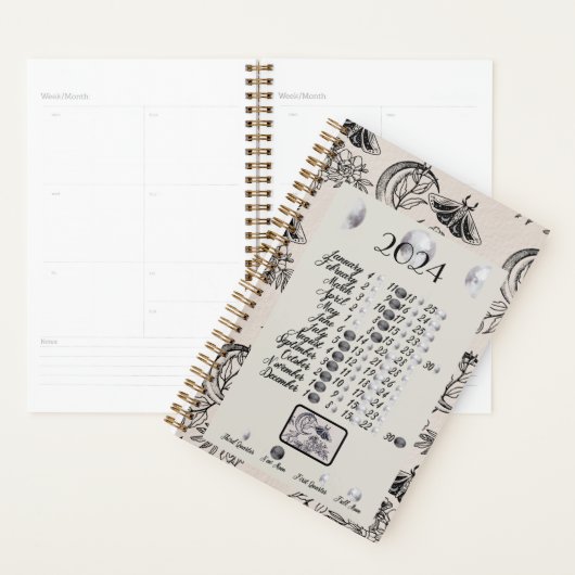 Maanmot 2024 Maanfase Planner (Display)