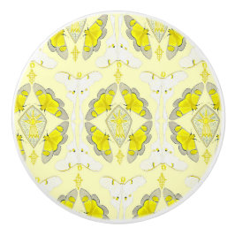 Maanmot  keramische knop