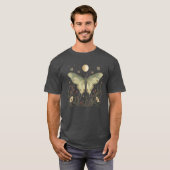 Maanmot onder het maanlicht t-shirt (Voorkant volledig)