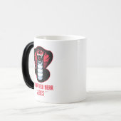 Maannieuwjaar 2025 Jaar van de Slang Magische Mok (Voorkant links)