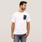 Maanomhelsde Gotische Roos T-shirt (Voorkant volledig)