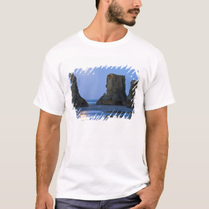 Maanondergang, Bandon Beach, Oregon. T-shirt