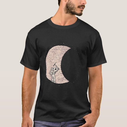 Maanopgraving T-shirt (Voorkant)
