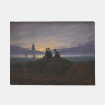 Maanopkomst boven de zee (Caspar David Friedrich)