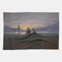 Maanopkomst boven de zee (Caspar David Friedrich)