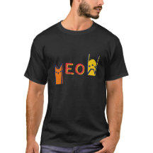 Maanopkomst Minimaal Lijnwerk T-shirts