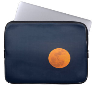 Maanopkomst van de Super Maan Savannah, Georgia Laptop Sleeve