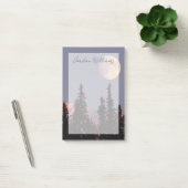 Maanopkomst Vroeg Winter | Anchorage, Alaska Post-it® Notes (Kantoor)