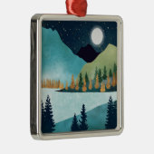 Maanopkomstmeer Metalen Ornament (Rechts)