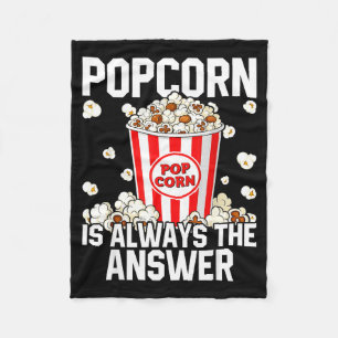 Maanpak Liefhebber Popcorn Pop Shirt Fleece Deken