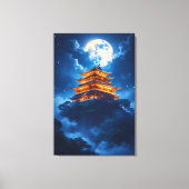 Maanpaleis in de Hemelse Bergen Canvas Afdruk (Voorkant)