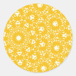 Maanpatroon Ronde Sticker