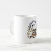 Maanridder Wasbeer Halloween Koffiemok (Voorkant links)