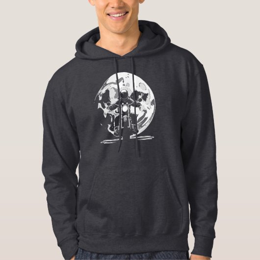 Maanrijder Hoodie (Voorkant)