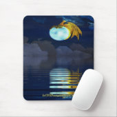 maanrijder - mousepad muismat (Met muis)