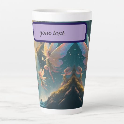Maanschijnweideelfen Latte Mok (Voorkant)