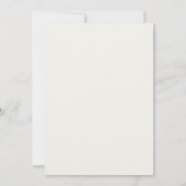 Maansroze Aquarel Bruiloft Kaart (Achterkant)