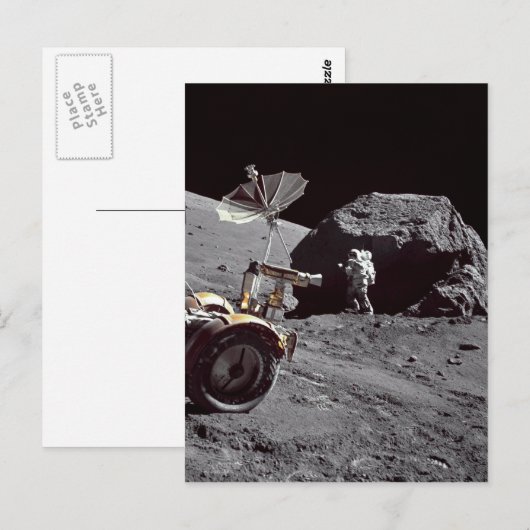 Maansteen Briefkaart (Voorkant / Achterkant)