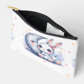 Maanstekas met konijn pencilcase etui (Open)
