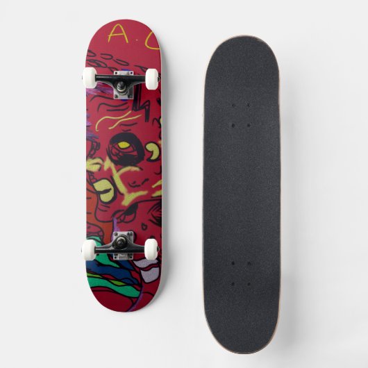 Maanstelsel Skateboard (Voorkant)