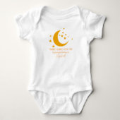 Maansterren baby Bodysuit (Voorkant)