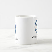 Maansterren conceptualiseren koffiemok (Center)