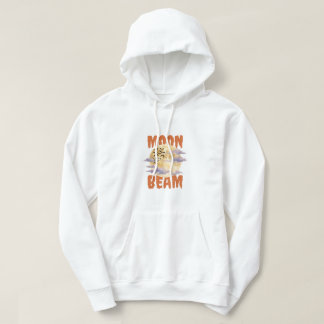 Maanstraal Hemels Maanlicht Design Hoodie