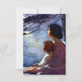 “Maanstralen” door Jessie Willcox Smith Bedankkaart (Voorkant)