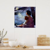 “Maanstralen” door Jessie Willcox Smith Poster (Keuken)