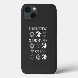 Maansverduistering Zonsverduistering Apocalyps Fun Case-Mate iPhone Case