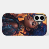 maansverleidster Case-Mate iPhone case (Achterkant (horizontaal))