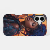 maansverleidster iPhone 16 hoesje (Achterkant horizontaal)