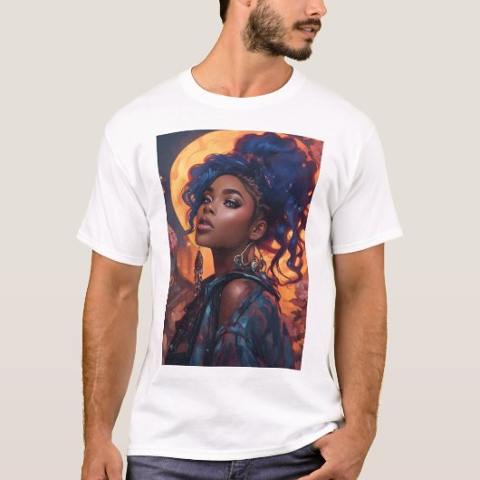 maansverleidster t-shirt (Voorkant)