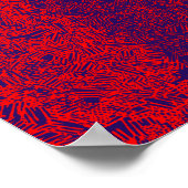 Maanverduistering - abstract poster (Hoek)