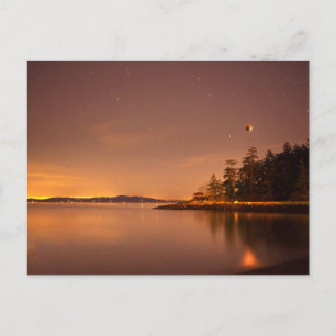 Maanverduistering Victoria, Brits-Columbia Briefkaart